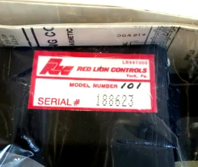NEW RED LION CONTROLS 5110100 RPM DISPLAY