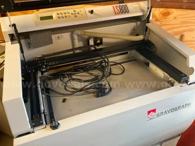 Used Gravograph LS800 Laser Markers Delaware US | United Machine Co. #1557915