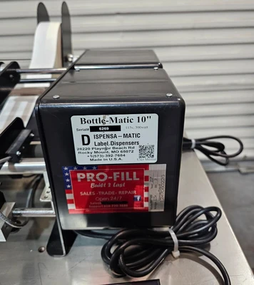 New | in-Stock PRO-FILL INC _UNKNOWN_ Pressure Sensitive Labelers California US | ProFill Inc #1230750