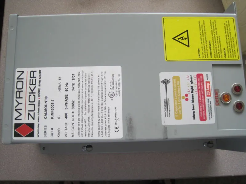 NEW MYRON ZUCKER KIM43002-3 CAPACITOR