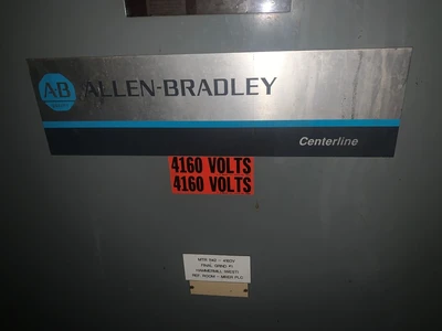 Allen Bradley Centerline Motor Control Center, 5000V/800A Bus, w