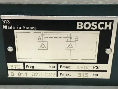 USED BOSCH 0 811 020 027