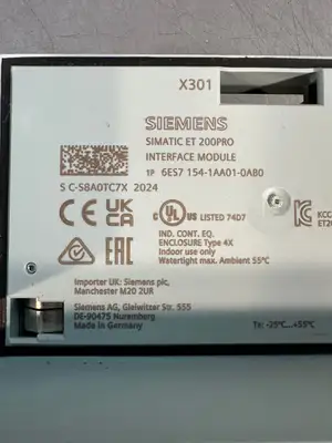 Siemens 6ES7 154-1AA01-0AB0 SIMATIC ET 200 Pro Interface Module (4.3.4)