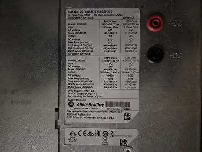 Used 2019 ALLEN-BRADLEY 20-750-MI2-E395F370 Switchgears British Columbia CA | Lenmark #238901