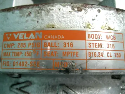 NEW Velan Does not apply