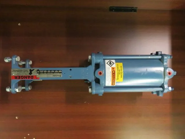 Pneumatic Actuator for Dezurik knife gate valve size 6"