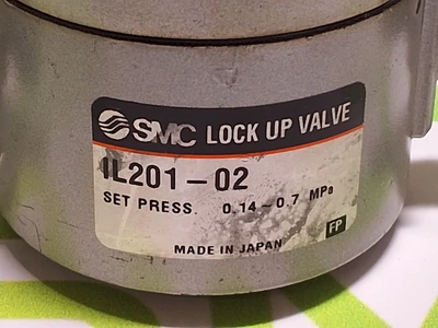 SMC IL201-02 LOCK UP VALVE