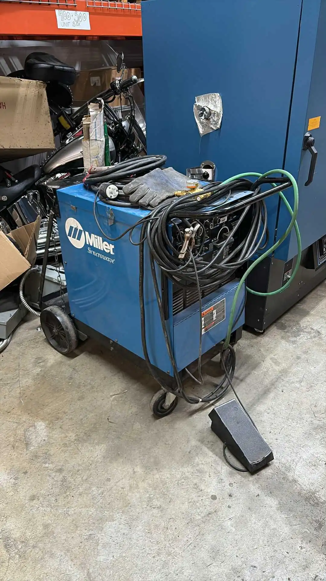 USED MILLER SYNCROWAVE 250 CC-AC/DC