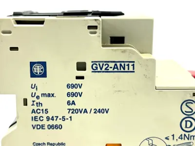 Used Telemecanique GV2-M07 Circuit Breakers Michigan US | Maverick Industrial Sales #1494906