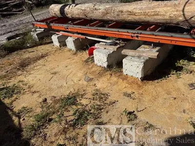 USED WOOD MIZER LT 15 ELECTRIC SAWMILL WITH 38 HOURS