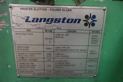 Used _UNKNOWN_ _UNKNOWN_ Printer Slotters California US | Capital Recovery Group #1545985