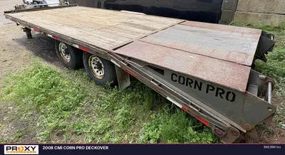 Used 2008 CMI CORN PRO DECKOVER Flatbed Trailers New Jersey US | Proxy Equipment #1388699