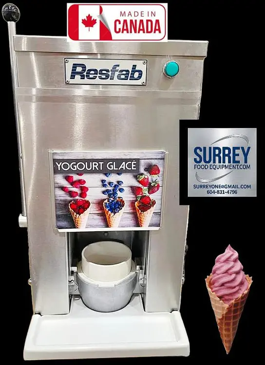 Used RESFAB YOGURT SWIRL MACHINE Food Processing Equipment (misc) British Columbia CA | Surrey Food Equipment #1336313