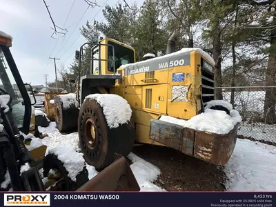Used 2004 KOMATSU WA500 Wheel Loaders Louisiana US | Proxy Equipment #1382175