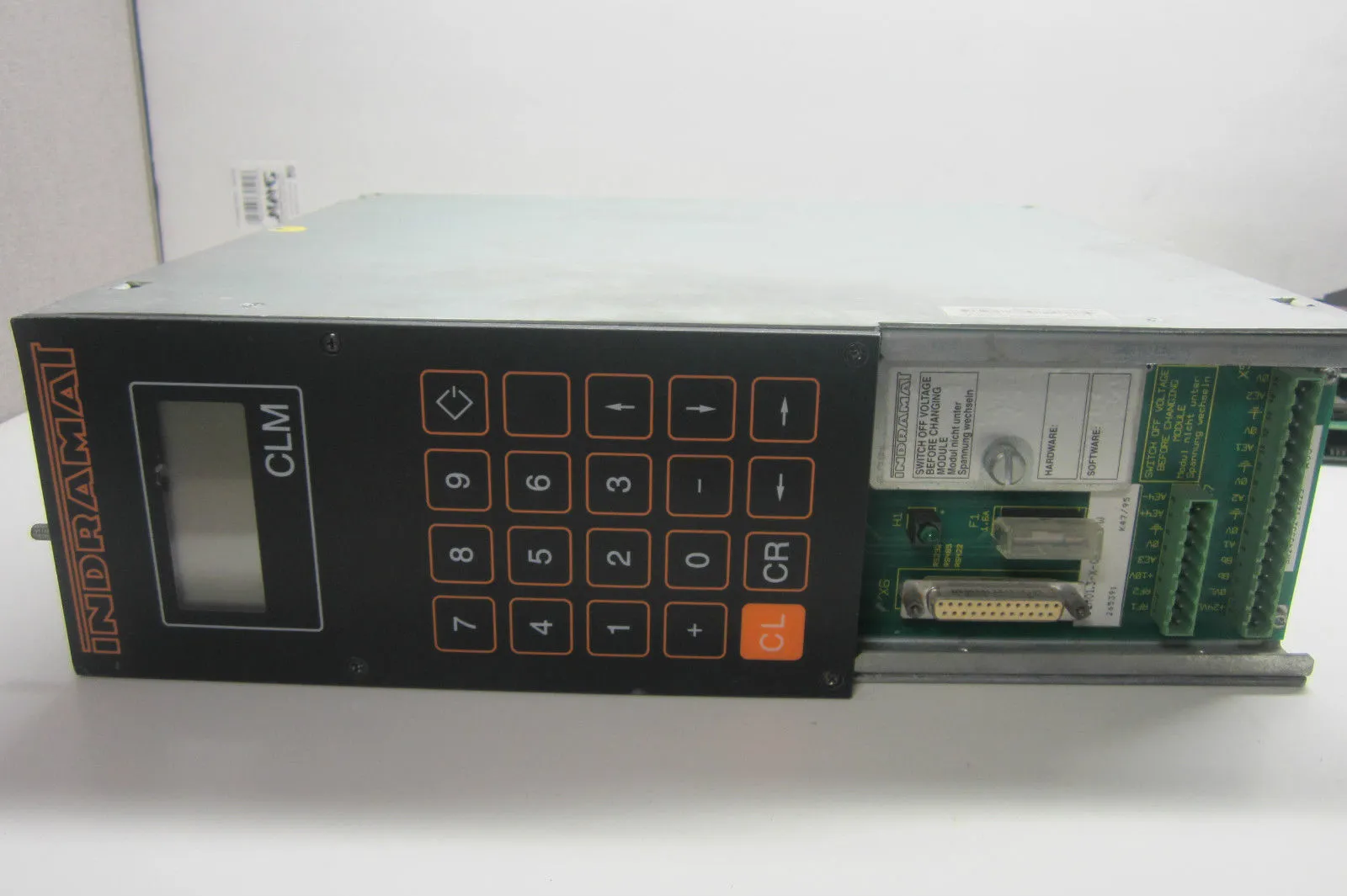 USED INDRAMAT CLM01.3-X-0-4-0-FW SERVO CONTROLLER CLM013X040FW