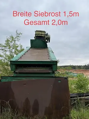 USED 1983 KLEEMANN SAND SCREENING PLANT