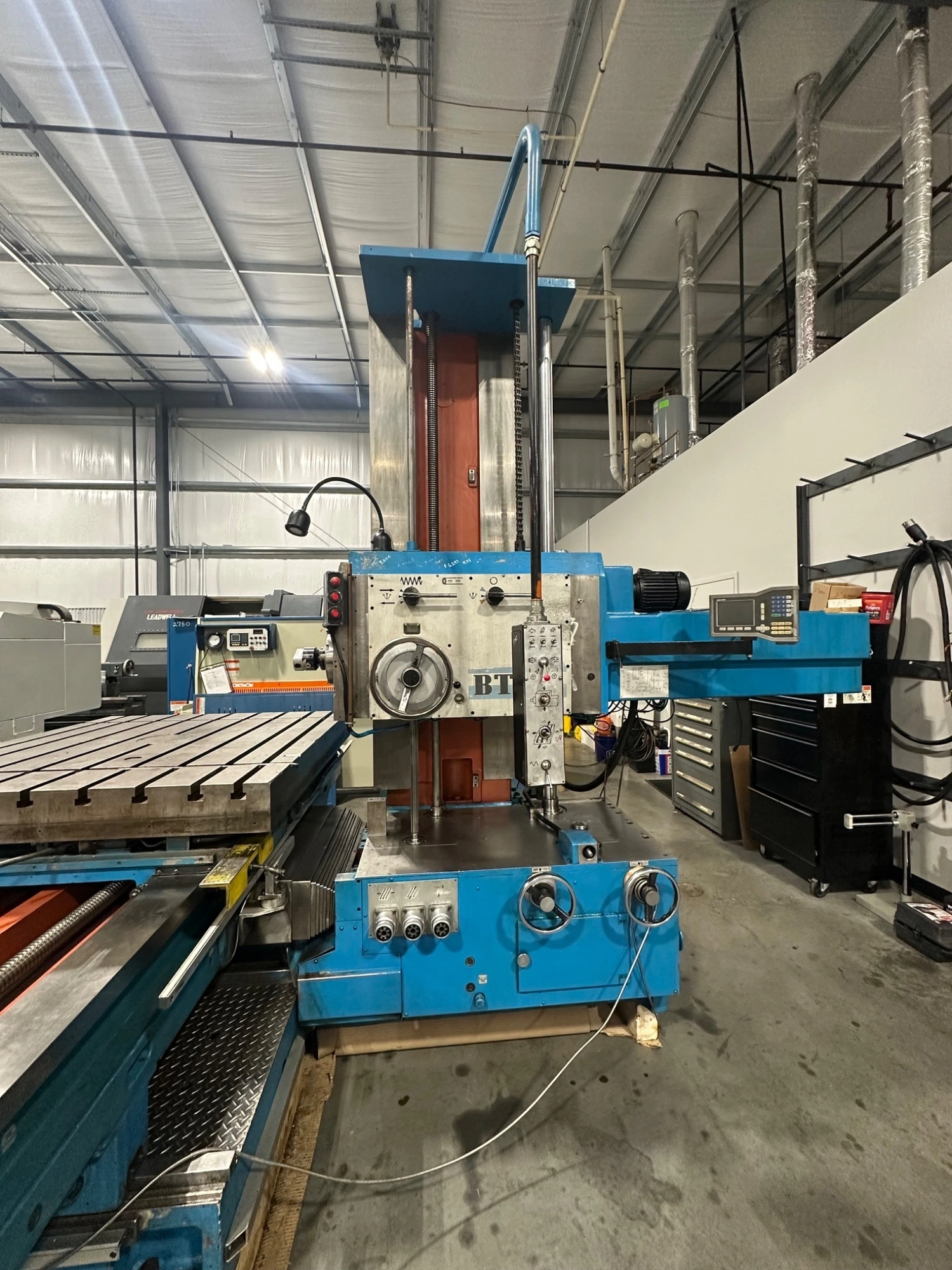 Toshiba Shibaura Horizontal Boring Mill BT-10B 63” x 55.25” Table