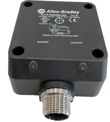 ALLEN BRADLEY 871F-R50N80-N3 PROXIMITY SENSOR 871FR50N80N3 NEW, SURPLUS