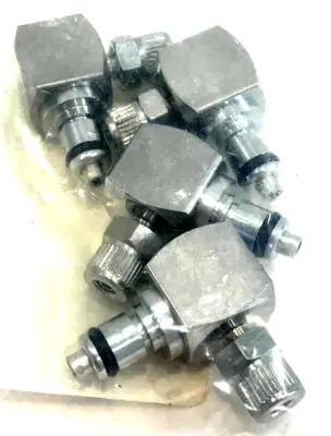 NEW QUNIST MCD21-025 MINI QUICK DISCONNECT 5/32" MALE CONNECTION, ELBOW MCD21025