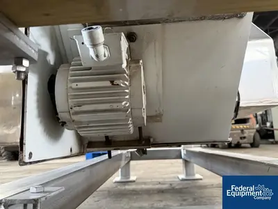 Used Carrier 10.5"W X 10'L Carrier Stainless Steel Fluid Bed Dryer, Model OAD-1260S Fluid Bed Dryers Ohio US | Federal Equipment Company #1338388