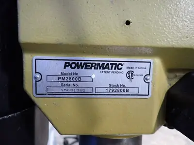 USED POWERMATIC PM2800B