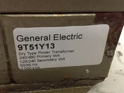USED GENERAL ELECTRIC (G.E.) 9T51Y13