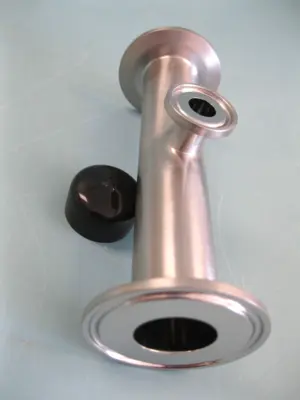 NEW Mixed Lot (5) Tri-Clamp Stainless Sanitary Reducing Tees G9
