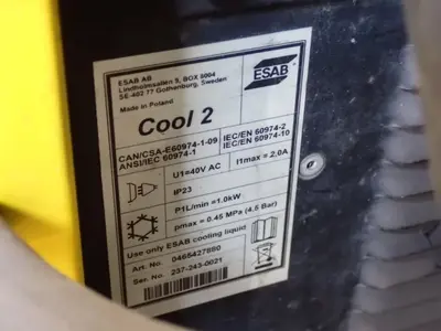 USED ESAB WARRIOR 500 CC/CV
