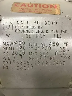 USED BRUNNER 0662P
