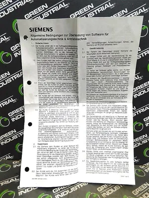 USED SIEMENS 6FC5270-4AX20-4AH0