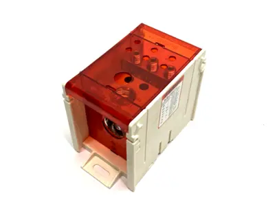 BDBLCS5K1FS | Burndy  1-Pole Finger-Safe Power Distribution Block 600V 310A CU9AL - New Other
