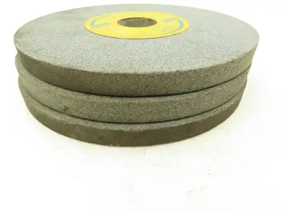 Norton 19A80-K7VG Surface Grinding Wheel 7" x 1/2" X 1-1/4" 80 Grit  Lot of 3