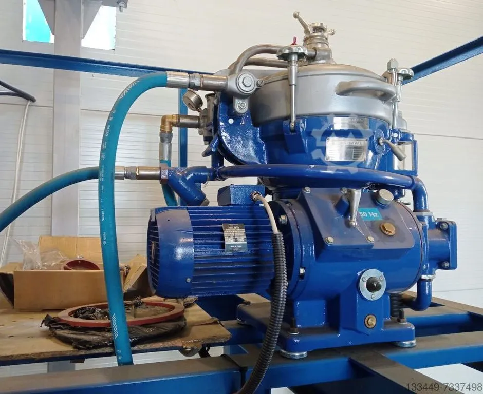 (2) Alfa-Laval MAB 205S-24 oil purifiers on platform.