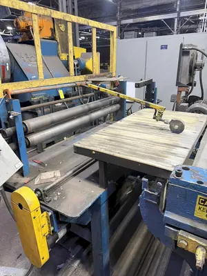 48" X 6" WEAN MOTORIZED SLITTER HEAD FOR SLITTING LINE: YOBRO #25242