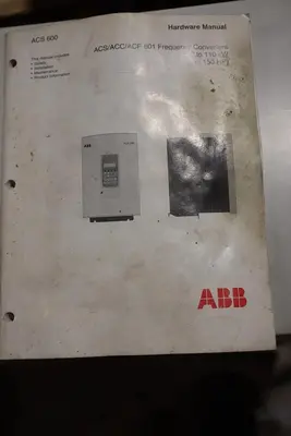 ABB ACS601-0100-5-S00B1200801 FREQUENCY CONVERTER DRIVE 380-500 V AC MAX #CC-28