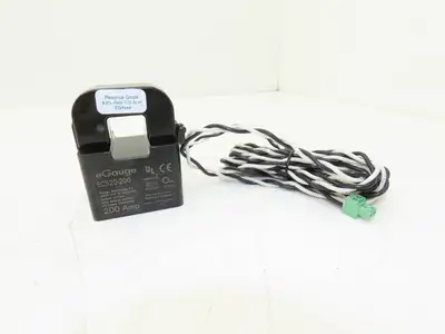 EGauge Systems ECS20-200 Current Transformer Split-Core CT 20mm 200A 600VAC