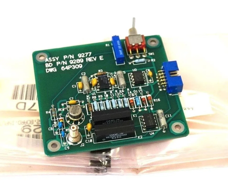 NEW THERMO ENVIRONMENTAL DWG 64P309 9289 REV. E CIRCUIT BOARD DWG64P309