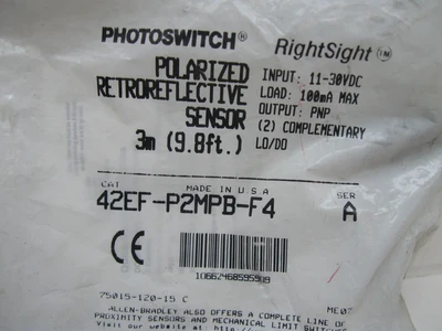USED ALLEN BRADLEY 42EF-P2MPB-F4