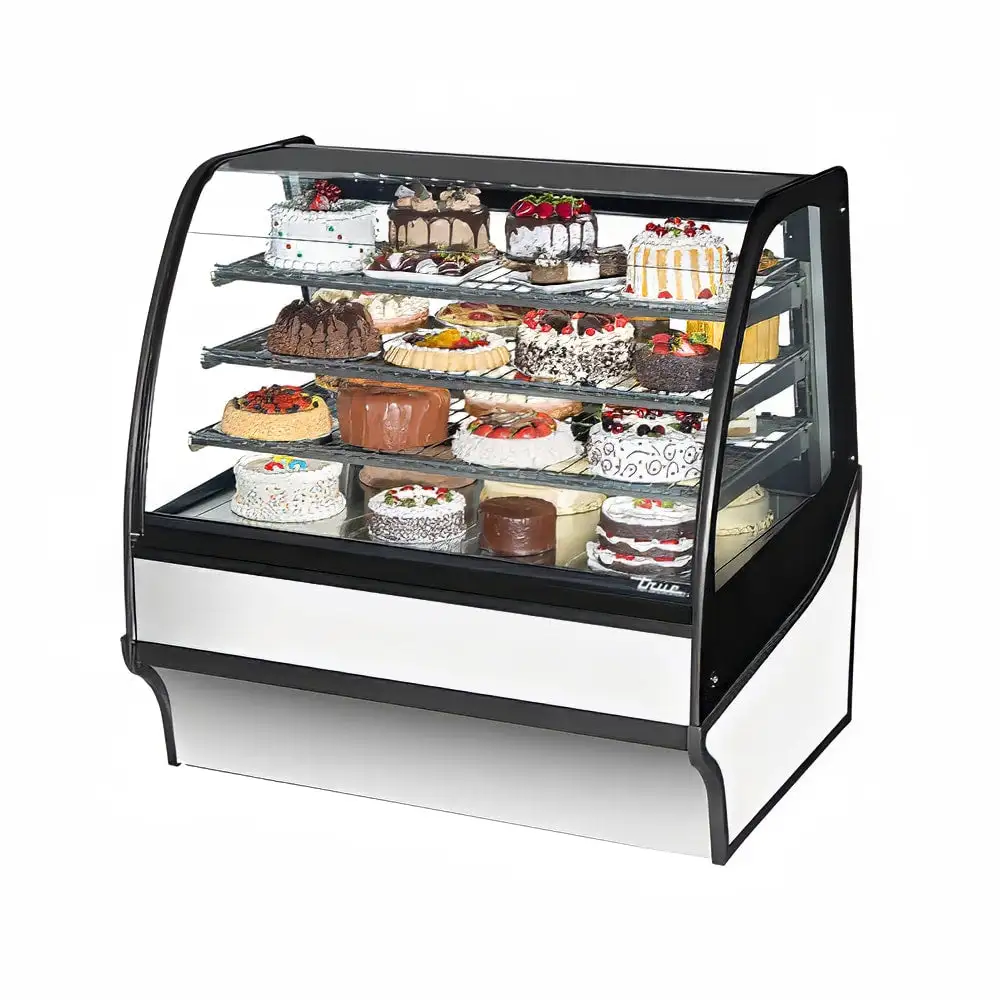 Used True TDM-R-48-GE/GE-S-W Display Refrigerators Illinois US | Falcon Restaurant Supply #1373827