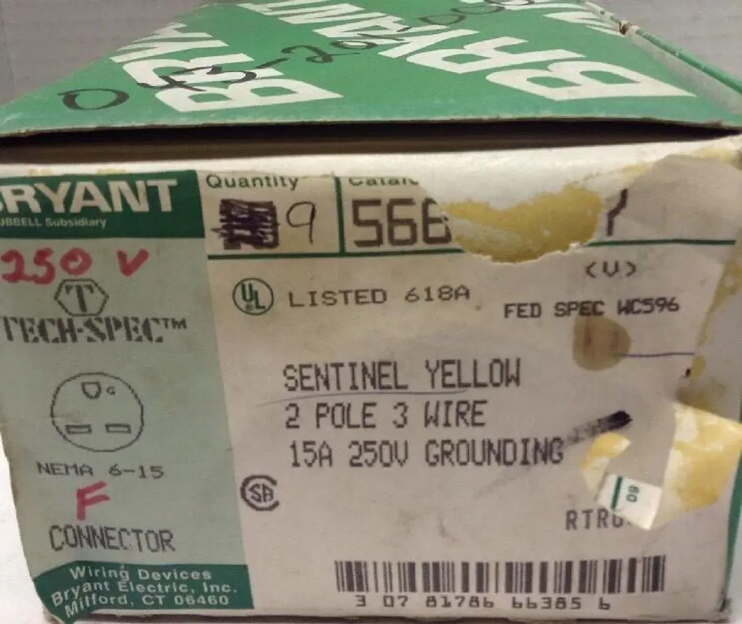New | in-Stock BRYANT 5669 Miscellaneous Equipment (Electrical & Power) Ohio US | Surplus Asset Holdings #1233799