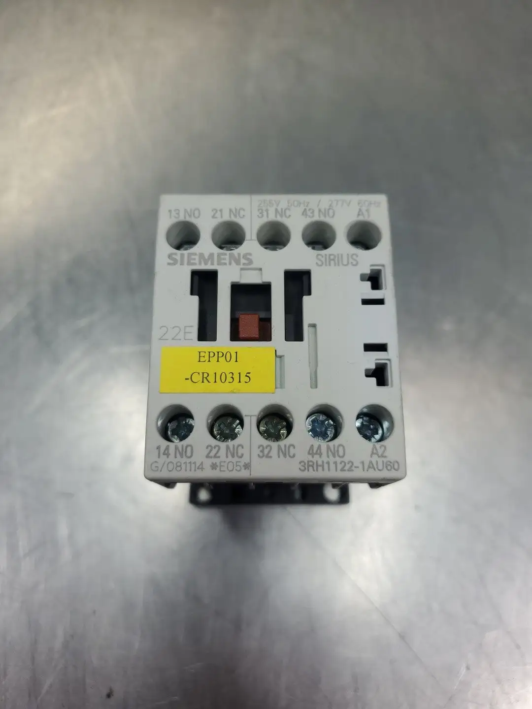 Siemens 3RH1122-1AU60 SIRIUS 22E Contactor, 10A, 690V. 4E-50