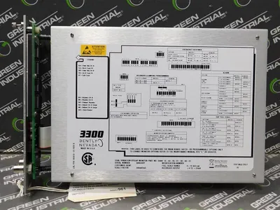 Bently Nevada 3300 Series Dual Vibratio Monitor 3300/16-03-05-01-00-00-01