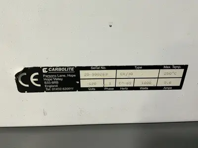 Used CARBOLITE CR/30 Heat Treating Units Ohio US | HGR 24 #1519948