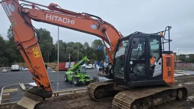 USED 2017 Hitachi ZX135US-6