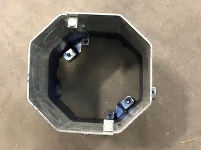 4" x 4" Octagon Box Extension Ring
