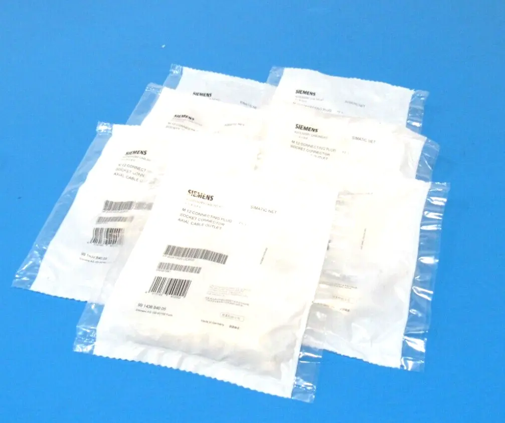 LOT OF 7 NEW SIEMENS 99-1436-840-05 CONNECTING PLUG 99143684005