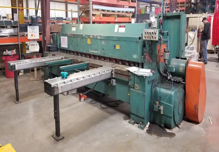Used 1984 NOT PROVIDED 1225 Power Squaring Shears (Inch) Illinois US | BLUMBERG MACHINERY COMPANY #398127