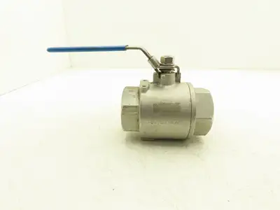 Ohio Valve Company 266FT 2" Stainless Steel Ball Valve 1500WOG Locking