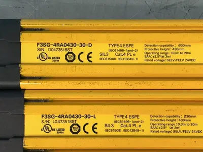 Used OMRON F3SG4RE0590P30 Light Curtains & Grids Ohio US | HGR 24 #1280559