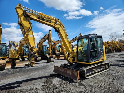 Used 2016 KOBELCO SK85CS-3E Crawler Excavators | Abele Tractor #1342779